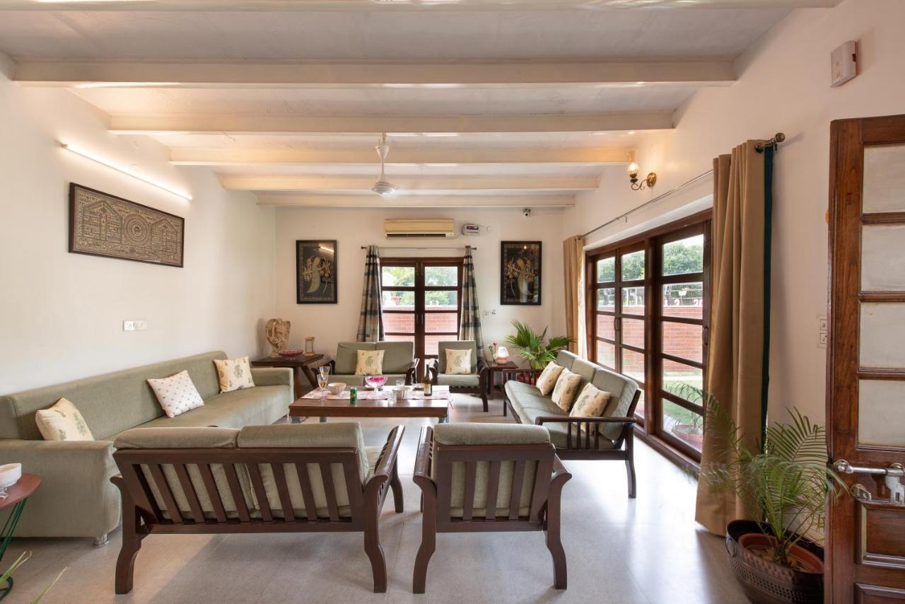 The Singh Farm Cosy Private Pool Farm Villa Gurgaon Buitenkant foto